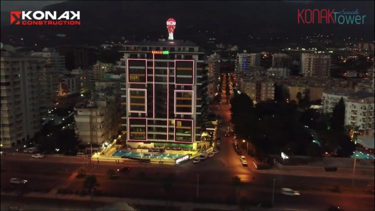 Konak Seaside Tower-King'S Apartments マフムトラール エクステリア 写真