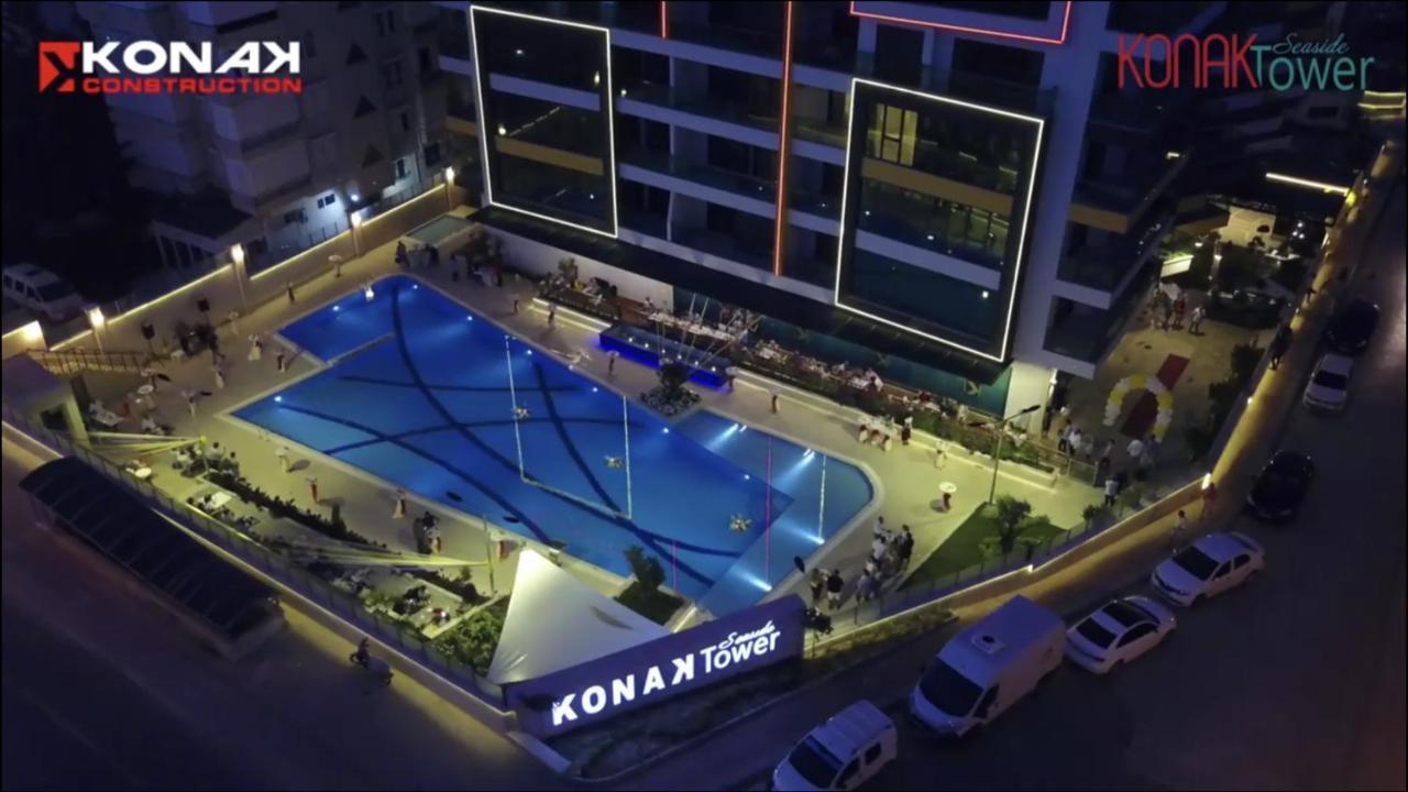 Konak Seaside Tower-King'S Apartments マフムトラール エクステリア 写真